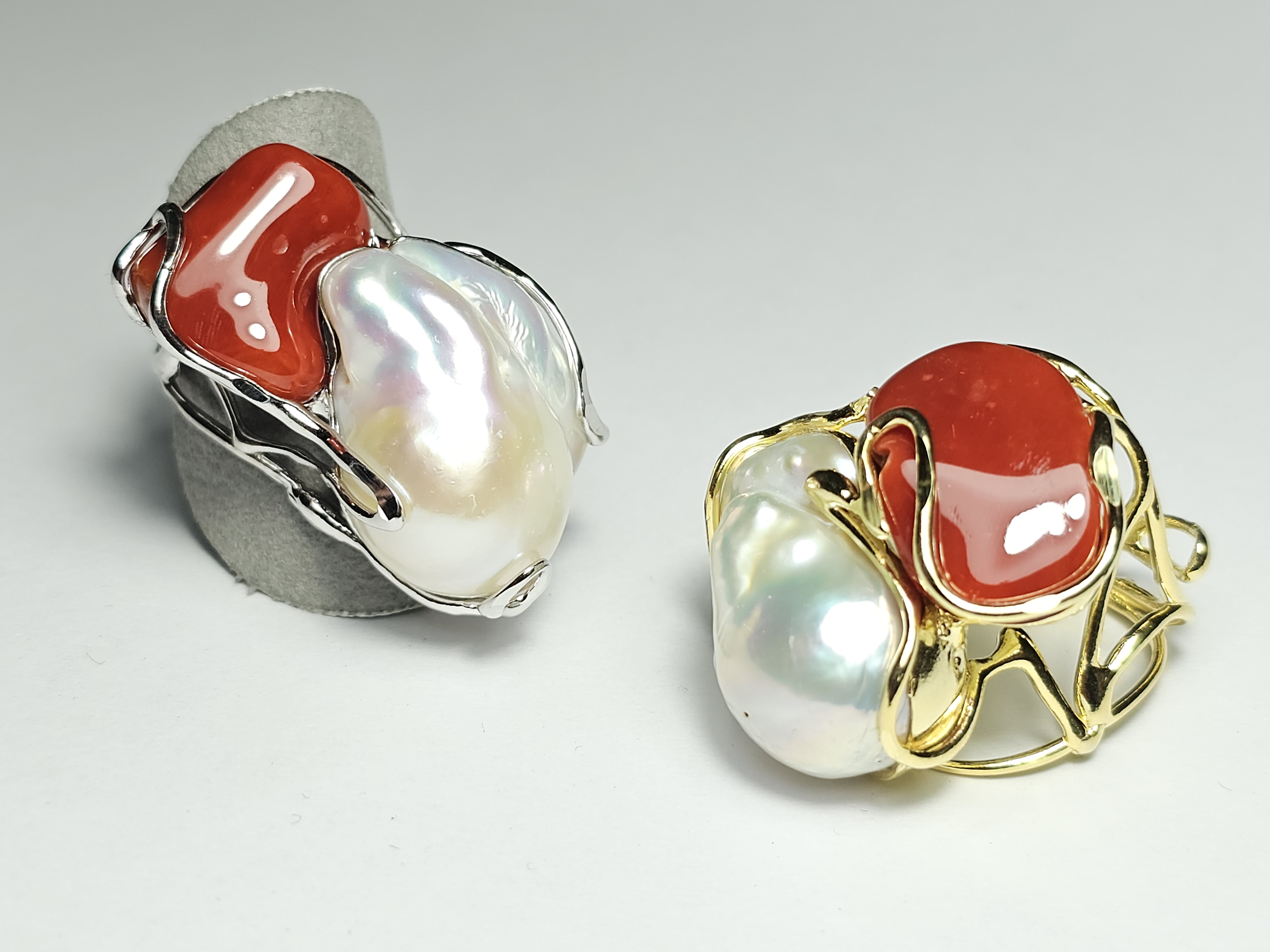 Anello corallo